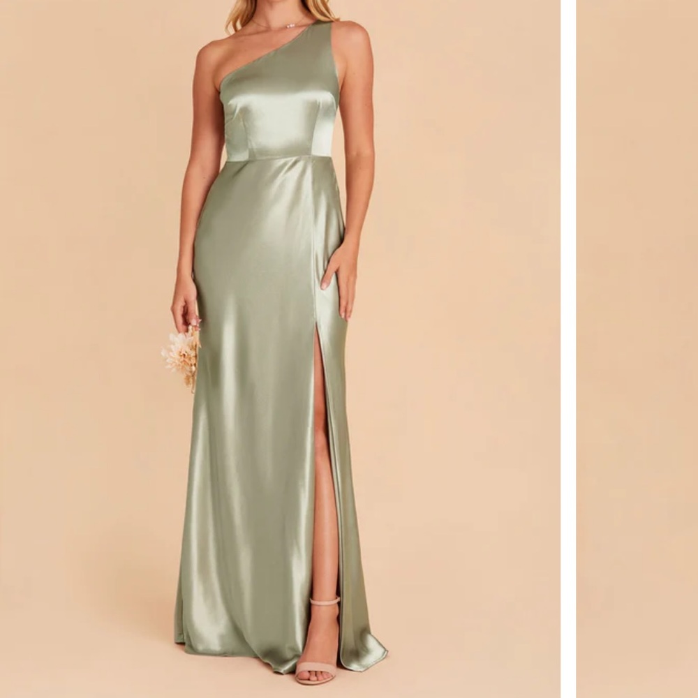 Birdy Grey Sage Satin Dress